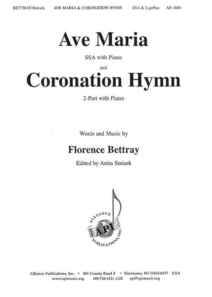 Ave Maria - Coronation Hymn